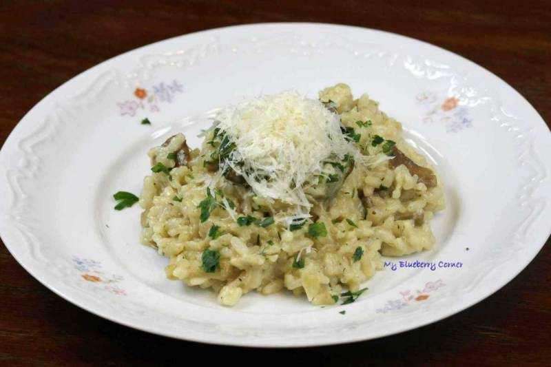 Risotto z prawdziwkami 3 września 2014 My Blueberry Corner