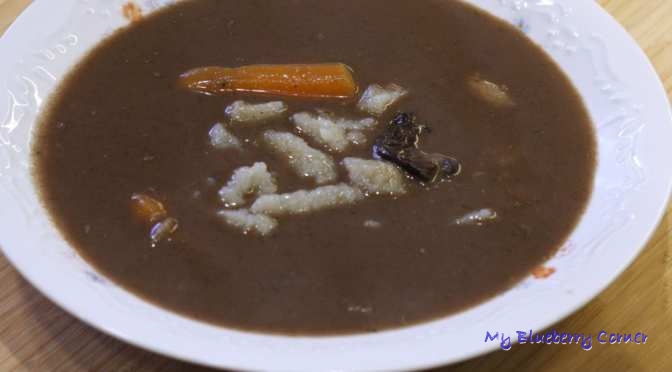 Czarnina – tradycyjna zupa kujawska
