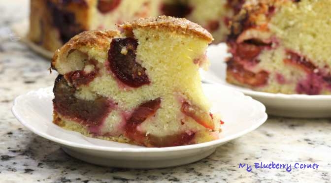 Pyszne ciasto ze śliwkami