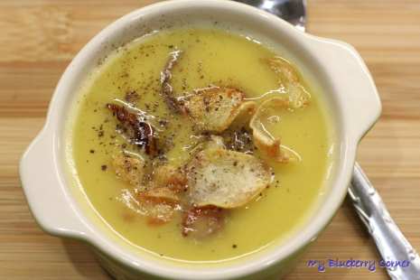 Czosnkowo-dyniowa zupa krem