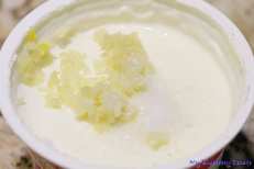 Ziemniaczana zapiekanka z serem korycińskim