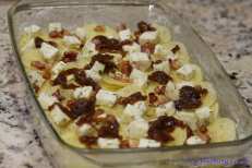 Ziemniaczana zapiekanka z serem korycińskim