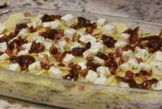 Ziemniaczana zapiekanka z serem korycińskim