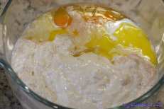 Słodkie bułki z rabarbarem