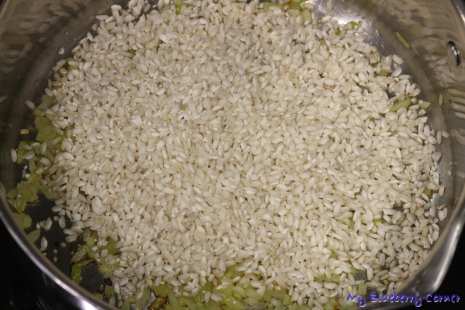Szparagowe risotto