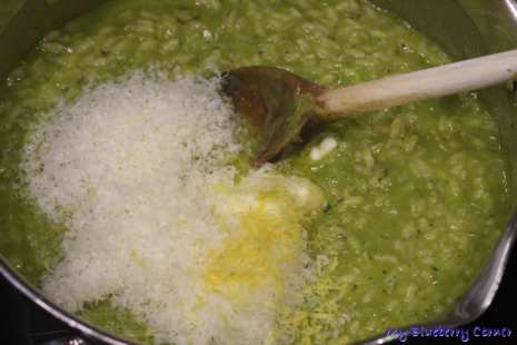 Szparagowe risotto