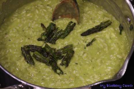 Szparagowe risotto